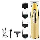 DAXXIN Hair Clippers, Metal Professional Hair Beard Clipper for Men Grooming Rechargeable Hair Trimmer Electric Hair Cutting Machine Lithium