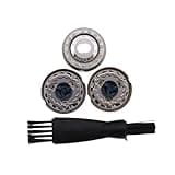 3pcs Replacement Shaver Heads Compatible with Philips ，Compatible for Norelco HQ156 HQ167 HQ540 HQ560 HQ586 HQ5421 HQ5425 HQ5461 HQ5465 Cool Skin 5000/6000