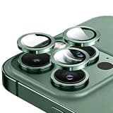 SHSJYA 9H Tempered Glass phone Lens Protector Film, for iPhone 11 / 11Pro / 11Pro Max, HD Clear Anti-Scratch Anti-Fingerprint Ultra Thin Bubble Free phone Lens Film (Green,for iPhone 11Pro Max)