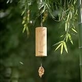 Wind Chimes for Outside Natural Bamboo Windchimes Unique Rain Chime Sound Healing Instruments Gifts for Mom Indoor Outdoor Zen Decorations for Patio Porch Garden and Backyard (G-Chord)