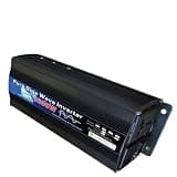 EHSOLZXBE Pure Sine Wave Inverter DC 12V 24V to AC 220V 110V 60Hz 500W 1000W 2000W Power Converter(1600W,12V,220V-230V 60Hz)