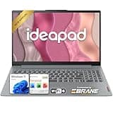 EBRANE Customized IdeaPad Slim 3i 15.6" FHD Ready-to-Use Laptop | 8GB RAM DDR5 | 128GB SSD | Microsoft 365 Personal 1-Year | WiFi 6 | HDMI & SD Card Reader | Full-Size Keyboard | Win 11