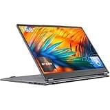 EYY 15.6" 2 in 1 Touchscreen Laptop, 360° Convertible Laptop with Core M3-8100Y Processors, 16GB RAM 512GB SSD, 1920x1080 FHD Display, Win 11 Pro, WiFi, BT5.1, Backlit Keyboard (GB, 16)