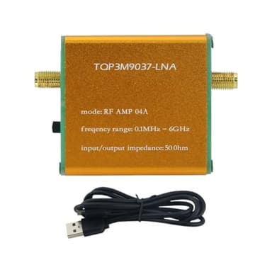 1pc AMP 04A 0.1MHz-6GHz Low Noise Amplifier TQP3M9037-LNA RF Amplifier Module (Without Battery/with Battery)(with Battery)