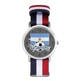 ZMYAPQO Argentine Soccer Argentina Flag Watches for Men