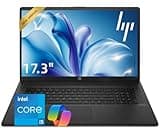HP 17.3 Inch Business Laptop Computer • 2026 Edition • Intel Core 5 120U • 16GB RAM • 1TB SSD • Large Screen • Numeric Keypad • Webcam Privacy Shutter • Windows 11 with Office 365 for The Web