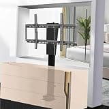 GFSGHZZ Motorized Tv Mount - LCD Tv 360 Degree Rotating Frame Floor Stand, Telescopic Electric Tv Lift, Hidden Tv Cabinet Bracket, Suitable for 26-70 Inch Led Screens, with A Load of 60Kg