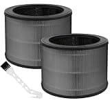 2 Pcs A230 Filter Replacement Size O, Compatible with Winix A230 A231 Air Purifiers, 3-in-1 True HEPA Activated Carbon Filter with Cleaning Brush, Replaces 1712-0110-00