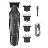 DAXXIN Hair Clippers, Electric Clipper Leather Body Hair Trimmer Blade Protection Hair Salon Home Carving Pusher High Endurance Push