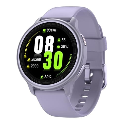 BlazeChip Women's Smartwatch, 1.65" Touch Screen Fitness Tracker, Call & Message Notifications, Heart Rate & Sleep Monitoring, 110+ Sports Modes, 3ATM Water Resistant