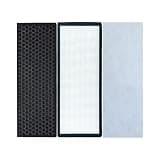 XD6070 XD6060 Replacement Filter,Compatible For TEFAL PU4025 PU4025G0 PU4025K0 PU4025F0 Intense Pure Air Purifier,High Efficiency,Low Noise