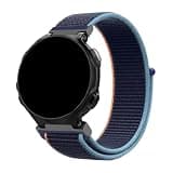 FVBBVCKAA Nylon Loop Watchband Fit For Garmin Forerunner 735XT Wristband Watch Band For Forerunner 735 220 230 235 620 630 Bracelet Strap(Navy Blue)