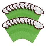 20 Pack 107313 Backpack Vacuum Bags Compatible with ProTeam 10 QT Backpack Vacuum Cleaner, Fit for Super Coach Pro 10, for GoFit 10, 3-Layer Filtration, Replace #107313 Open Triangular Collar