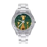 FekiLoot Watch for Men Big Face Stainless Steel Wrist Watch Personality