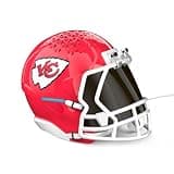 NFL Echo Dot Bundle: Includes Echo Dot | Deep Sea Blue and Limited-Edition NFL Helmet Stand | Kansas City Chiefs