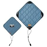 KODAK Camera Wrap Size M 31x31cm - Water-Resistant, Anti-Scratching and Dust-Free Protective Cloth for Mirrorless Camera, Compact Camera, Prime Lens (Steel Blue) [ONE item]