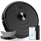 eitton Robot Vacuum and Mop Combo,LiDAR Navigation Robotic Vacuums with 6000Pa Mapping,Automatic Self-Recharging,WiFi/App/Alexa/Remote Control for Pet Hair,Hard Floor,Carpet