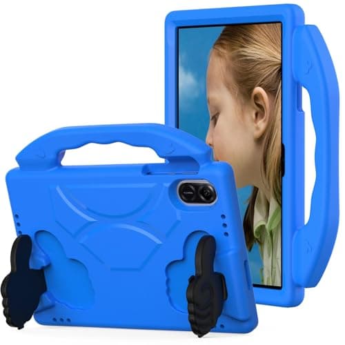 ZCGUANG for Honor Pad X9 11.5inch 2023 Tablet Case for Kids Shockproof Lightweight EVA Dropproof Impact Resistance Protective Handle Stand Cover(Blue)