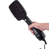 Blow Dryer Brush Straightener, Detangling Straightening Smoothing in One Step, Reduce Frizz More Shiny for Salon-Quality Smooth Straight Hair Dryer Brush