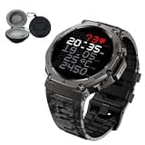 GPS Sports Smartwatch, 5ATM Waterproof Smart Watch with Bluetooth Calling, AMOLED Display & 170+ Sports Modes, Fitness Tracker for Men Women Outdoor Running (#B)