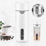 1 pcs Portable Travel Tea Electric Kettle for Travel Office Hotel, Small Kettle with 4 Temperature Controls, 316 Stainless Steel, Fast Boiling Water with Auto Shut-Off, Keep Warm, Leak-Proof