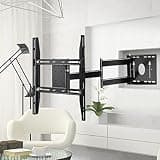 TV Stand Full Motion Articulating TV Monitor Wall Mount for 26-65 Inch TVs, Swivel and Tilt TV Mount, Hold Up to 40kg/88lbs