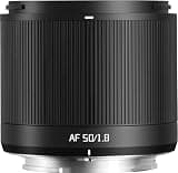 TTArtisan AF 50mm F1.8 NEO E-Mount Full Frame Large Aperture Auto Focus Lens Compatible with E Mount A5000 A6700 FX30 NEX-3 NEX-7 A7C A7M3 Mirrorless Camera Lens