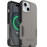 OtterBox iPhone 17e, 16e, 15, 14, & 13 Commuter Series Case - Slim & Tough, Pocket-Friendly, with Port Protection - Grey/Black