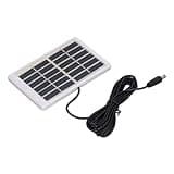 Generic Solar Panel 1.2W 6V 9V Lightweight Portable Polysilicon Crystals DC Interface Solar Charger Panel for Water Pumps