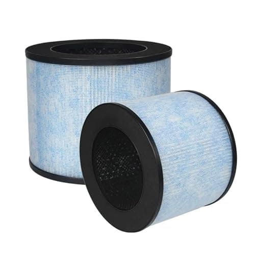 AP100 Replacement Filter，Compatible For Instant，AP100 Air Purifier Part F100,H13 4-Stage Filtration Activated Carbon(2pcs)