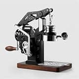 58mm Hand-Cranked Coffee Machine, Mechanical Coffee Maker, with Pressure Gauge, Operating Pressure 0 Bar - 18 Bar, for Commercial and Home Use
