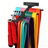 Resistance Rack Band Storage Hanger Wall Mounted Gym Wall Equipment Storage Hanger Pull Up Bands Jump Ropes for Gym Organization Accessory Rack for Home Gym