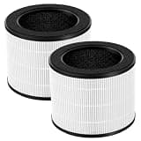 2 Pack Airmega 100 Filter Replacement Compatible with Coway Airmega 100 Air Purifier, 3-IN-1 Hepa Filter, Deodorization Filter with Activated Carbon
