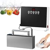Portable Electric Dishwasher for Sink, Touch Control, No Installation, Ideal for Dishware and Produce Cleaning