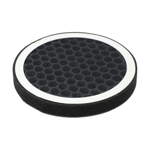 PVC Pipe Air Filter, HEPA and Activated Carbon Composite Element, Smoke and Dust Removal for Home Office Ventilation Systems(104mm)