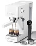 AMZCHEF Compact Espresso Machine 20 Bar, Americano, Latte & Cappuccino