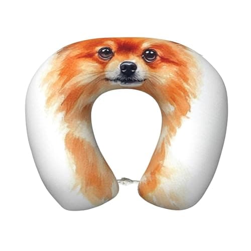 ZSUUGJ Boomerang Travel Neck Pillows Head Neck Support Airplane Pillow Pillow for Car, Train, Flight, Office and Home Use