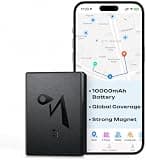 CXK GPS Tracker for Vehicles, Up to 6-Month Battery 4G LTE Tracker for Car with Strong Magnetic 90-Day Location History, Global Coverage Real-Time Tracker Device for Vehicles Subscription Needed