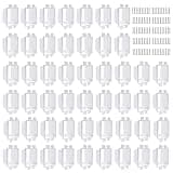 Alrens 50PCS BE1-2 Electrical Outlet Box Extenders with 100 Screws, Single Gang Box Extender 1 Gang Power Switch Receptacles Accessories