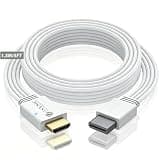 eSynic 1080P Wii to HDMI Converter-1.5M/5ft All-in-One Cord for Nintendo Wii/Wii U to HDMI HDTV/Projectors/Monitor-Plug & Play Wii HDMI Adapter with Built-in Cable-Supports All Wii Display Modes