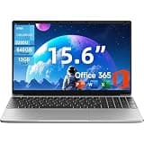 jumper 15.6" FHD Laptop, 12GB RAM 640GB Storage Expandable to 512GB,1 Year Office 365, Numeric Keyboard, HDMI, WiFi5, BT4.2,38Wh Battery, Windows 11 Laptop for Business and Student