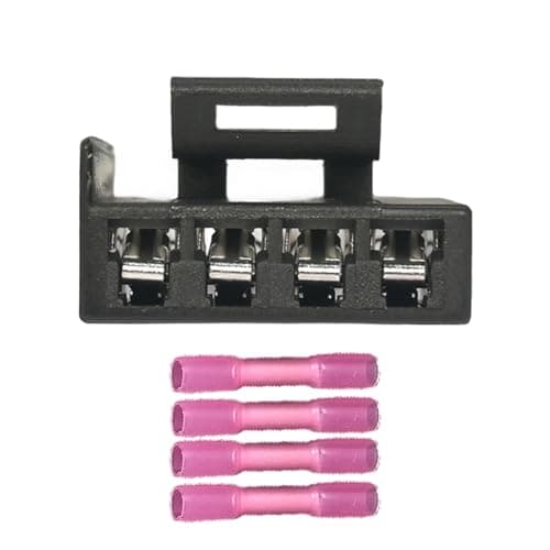 Geradepart Door Lock Switch Connector Wiring Harness Pigtail Plug S-1141 1P1705 12125636 PT548 Fit for Gmc Envoy Xl Xuv 05-08 | Fit for Chevrolet Trailblazer Ext Ssr Blazer 02-09, 4 Pin