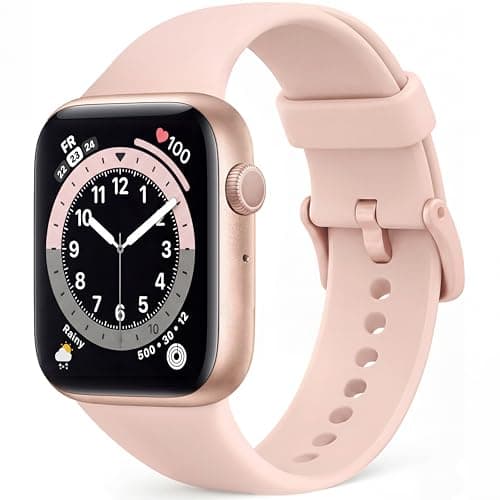 Smart Watch, Fitness Watch for Women Men with 24/7 Heart Rate/Blood Pressure Monitor,Pedometer, Sleep Tracker, 120+ Sport Modes, IP68 Waterproof Activity&Fitness Tracker Compatible with Android iPhone