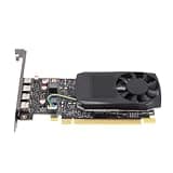 Wisoqu Graphics Card 4GB GDDR5, 640 Cores Pascal GP107 4 DisplayPort 1.4a Support 4K 60Hz, with Ultra Low Power 47W No External Power Needed