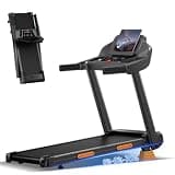 Incline Treadmill for Home, 16% Auto Incline Folding Treadmill with 12 Workout Programs, Up to 7.5 MPH, 400 LBS Capacity