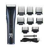 OFCRVA Electric Hair Clipper Digital Display Shaver