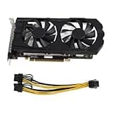 Mrisata Gaming Graphics Card, RX580 8G DDR5 256Bit Gaming Video Graphics Card, Desktop Mining, HD Multimedia Interface DVI Displayport Interface Desktop (RX580 8G D5)