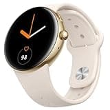 Parsonver AMOLED Smart Watch for Women Men, Always-On Display Fitness Tracker, Answer/Make Calls, 2 Quick-Release Bands, Heart Rate, Sleep Monitor, 120+ Sports Modes for Android iPhone, Champagne Gold