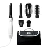 BONDIBOOST 6-in-1 Everlast Multi Styler & Dryer System - Wet to Dry Hair Styler, Hair Dryer Brush with Curlers, Round Brushes, Dryer & Concentrator Attachments, Versatile Heat & Airflow Settings