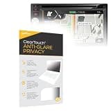 BoxWave Screen Protector Compatible With Jensen VX7528 - ClearTouch Anti-Glare Privacy (2-Pack), Privacy Screen Protector Flexible Film Anti-Glare